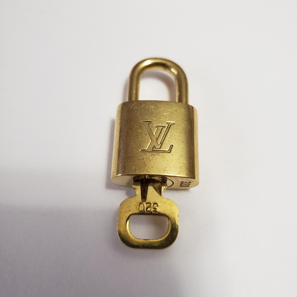 Louis Vuitton Gold Padlock with Key - Picture 11 of 12